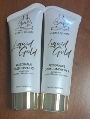 Liquid Gold Restorative Shampoo - White